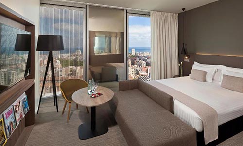  guia hotels vistes panoràmiques ciutat comtal reservar hotel melia barcelona sky 