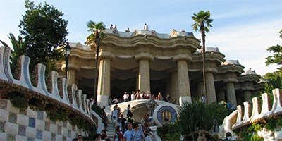 guide modernist buildings gaudi catalonia info park guell 