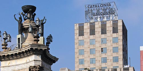  guide hôtels vue capitale catalogne reserver logement hotel catalonia barcelone plaza