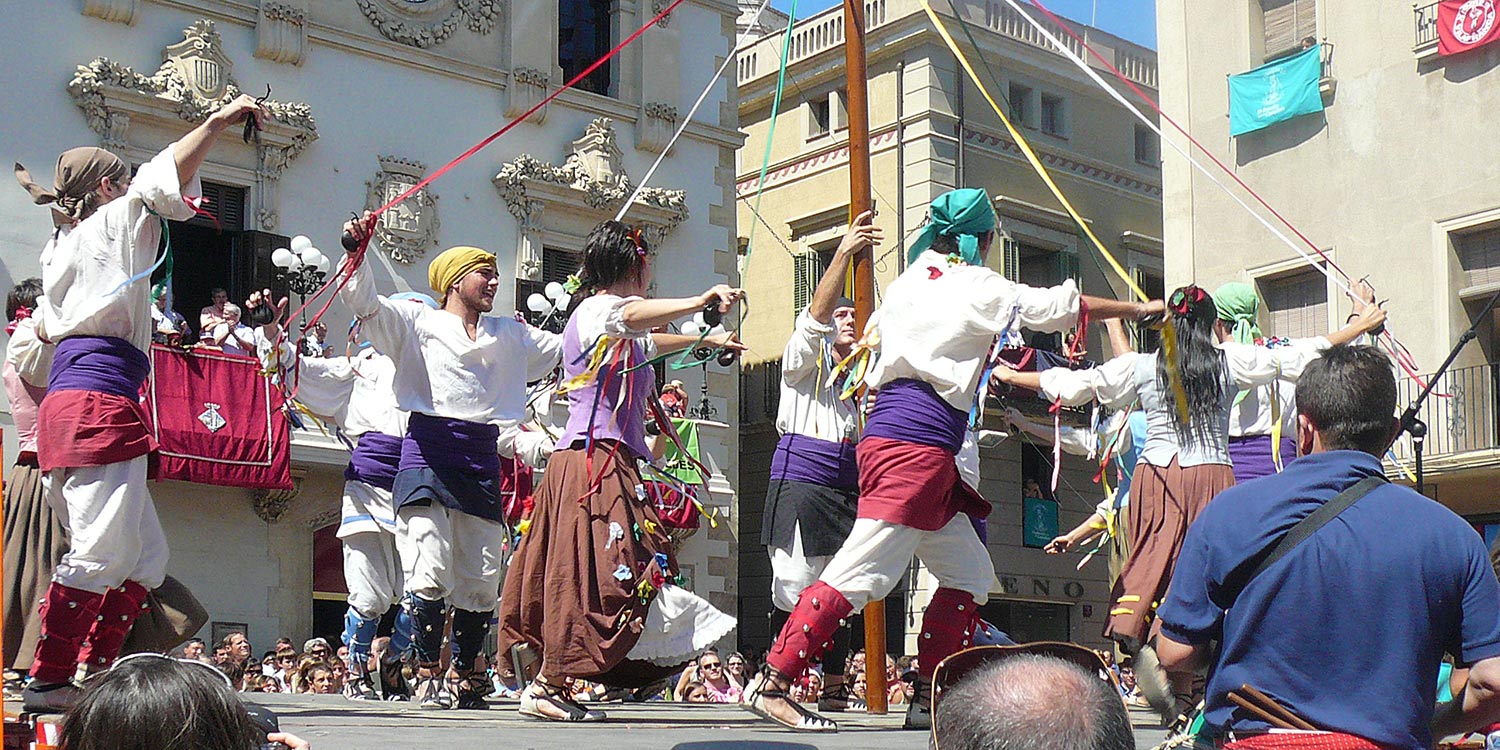  information touristique fête votive vilafranca penedes photo danse gitans