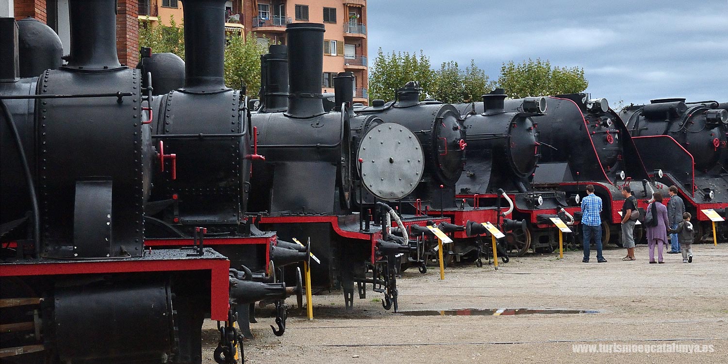 Decouvrez musee locomotives Vilanova Geltru Barcelona Catalogne
