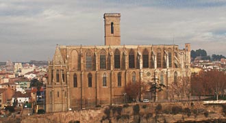 voltants esglesia romanica Cardona castell basilica Manresa 