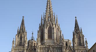 visit cathedral near historical museum city barcelona