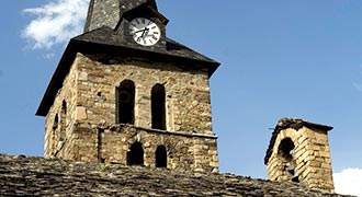 monuments eglise romane Bossost pres Arties 