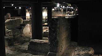 attractions touristiques proximité cathédrale barcelone musee MUHBA