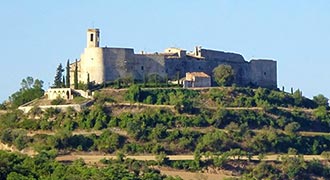  que ver cerca castillo Claramunt pueblo amurallado Montfalco 