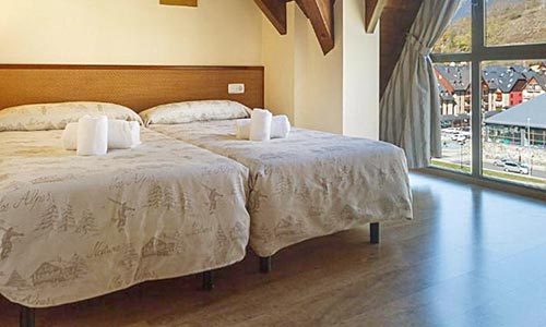  dormir appart hotels vallee aran reservations residence hotelièere la vall blanca vielha 