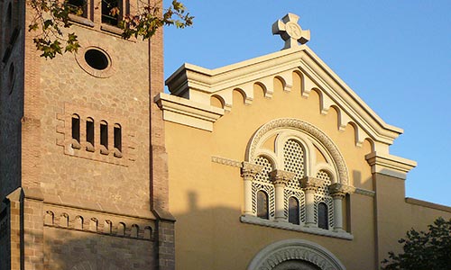  guide nouvelles cathedrales catalogne visite eglise cathédrale saint laurent sant feliu llobregat 