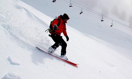 guia turismo snow cataluña españa practicar snowboarding