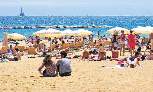 guide meilleurs hôtels face à la mer barcelone reserver hotel vue plage 