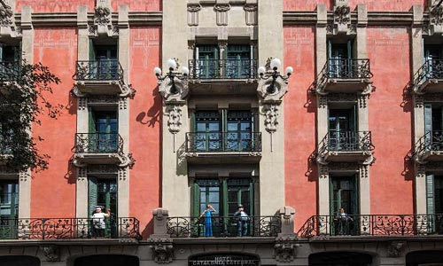  informacio hotels modernistes barcelona hotel catalonia catedral 