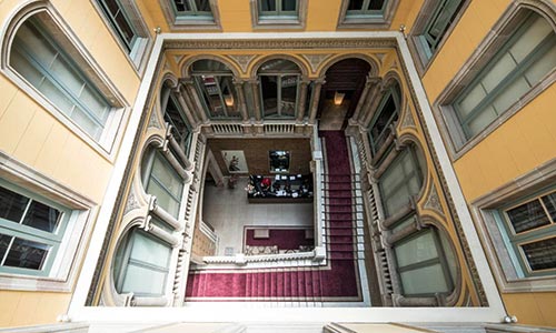  découvrir hôtels palais rue piétonnière centre barcelone hôtel catalonia portal angel