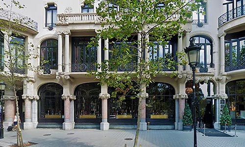  guide hotels modernistes barcelone catalogne hôtel casa fuster 