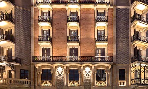  guide hôtels bâtiments protégés patrimoine barcelona prix hotel monument barcelone 
