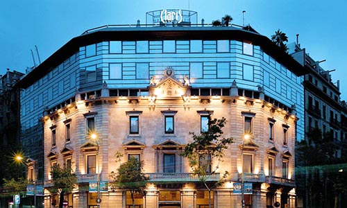  alojarse hoteles lujo cinco estrellas barcelona reservas hotel claris capital catalana 