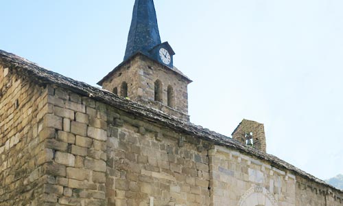  mejores ejemplos arquitectura romanica norte Cataluña informaciones iglesia Bossost 
