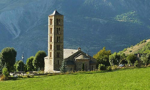  Lista monumentos culturales interes nacional provincia Lleida iglesia San Clemente 