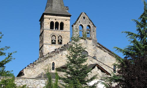  guide monumental parish churches province lleida village arties 