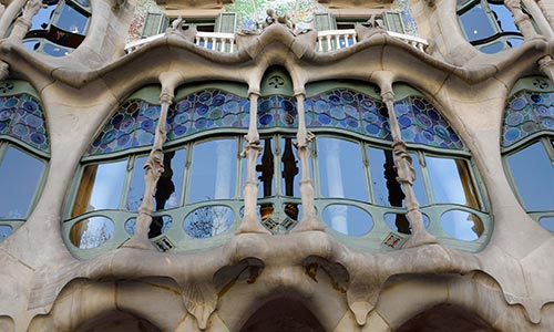  visit monuments declared UNESCO Heritagetourist information Gaudi works 