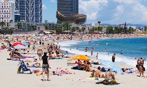  descubre playas hermosas ciudad barcelona guia turismo playa 
