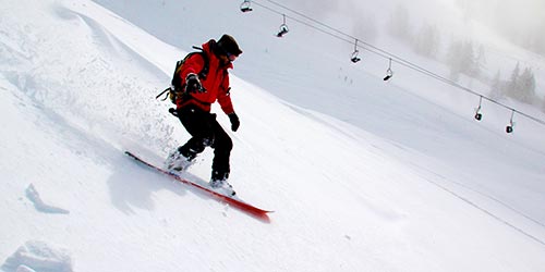 hacer turismo snowboard cataluña practica snowboarding 