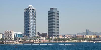  hotel offer spectacular views Catalan capital prices hotel arts barcelona