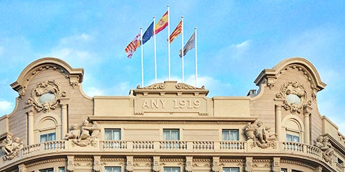  liste hotels luxe barcelona reserver hôtel palace ritz eixample cinq étoiles