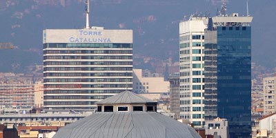  profitez vue imprenable capitale catalane gratte ciel nobu hôtel barcelona
