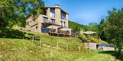  guide hébergement rural luxe girona hotel castellar muntanya 
