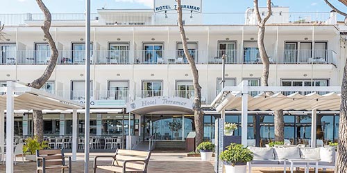  hotels primera linia platja llafranc preu hotel terramar passeig cipsela restaurant