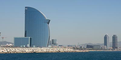  guide meilleurs hotels avec vue capitale catalogne réservations hôtel w barcelone 