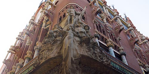  visita monumentos modernistas Barcelona reconocidos Patrimonio Mundial Palau Musica 