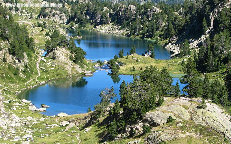 glacial lakes cirque colomers matural protected areas catalonia 