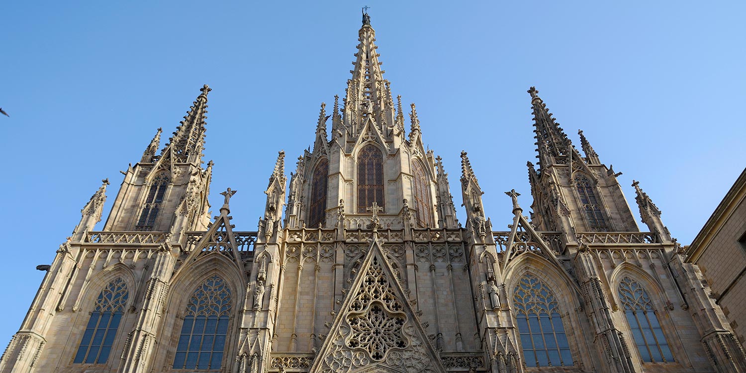 visite cathedrale santa eulalia barcelone siege archevêque 