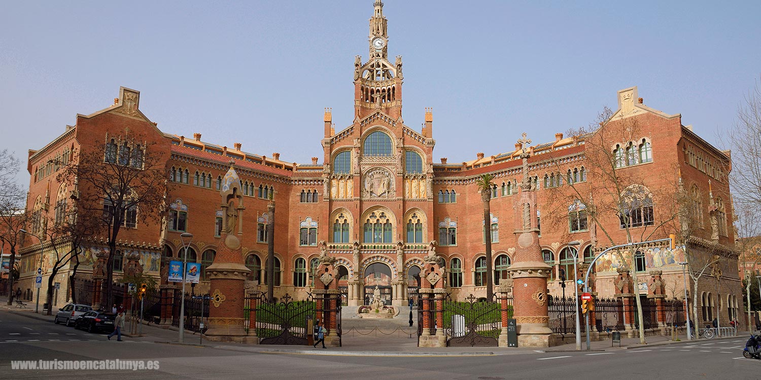 Information tourisme pavillon administratif hopital Saint Paul Barcelone  