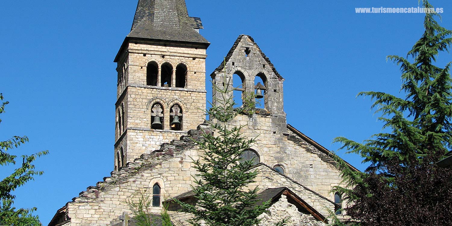 guia turistica iglesia Santa Maria monumento romanico Arties