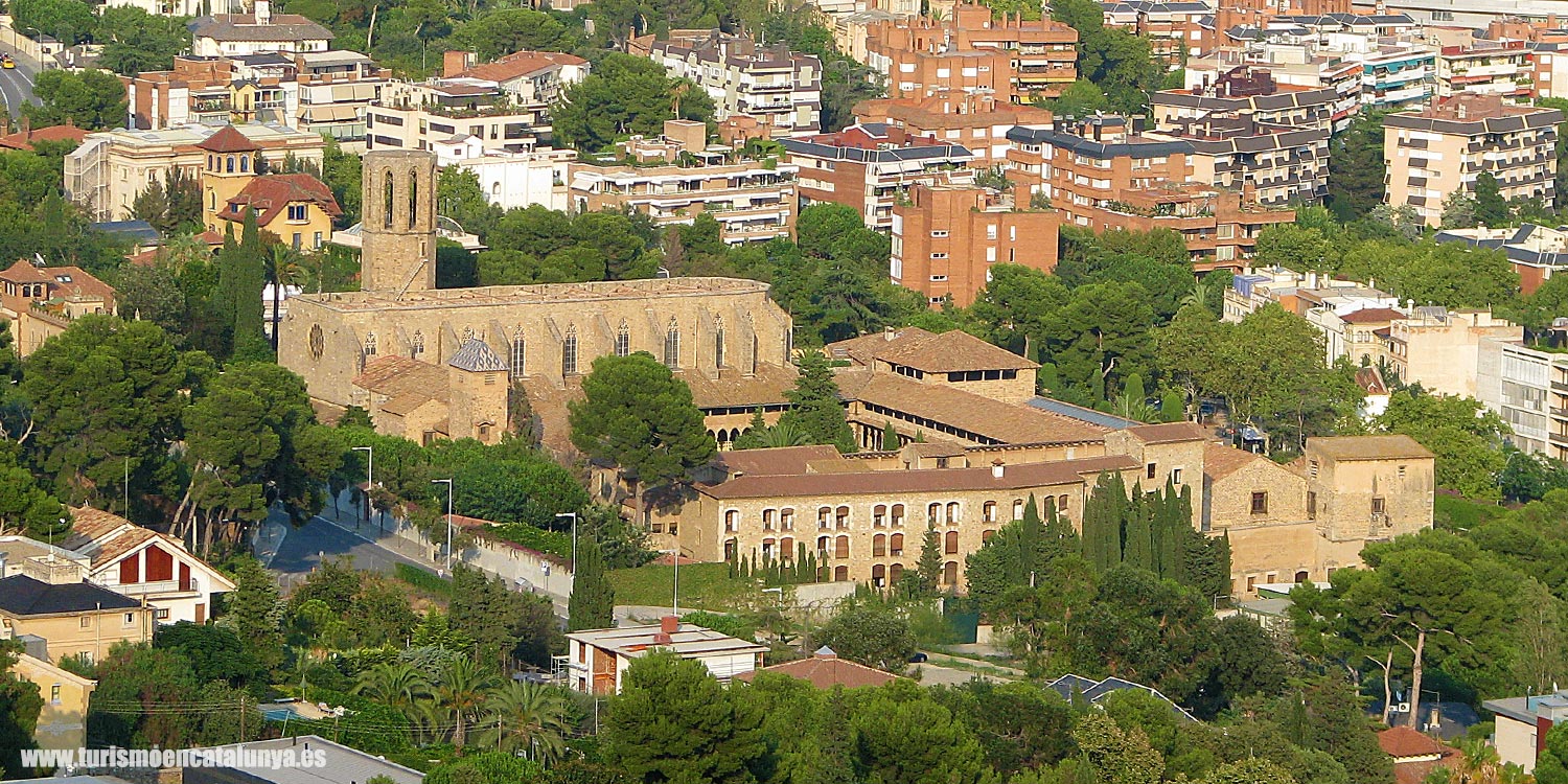 informacio visita monestir Pedralbes conjunt monumental estil gotic Barcelona