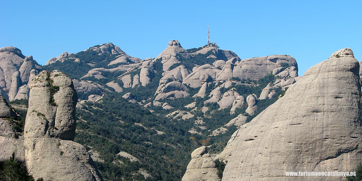 parque natural montaña montserrat guia turismo provincia barcelona
