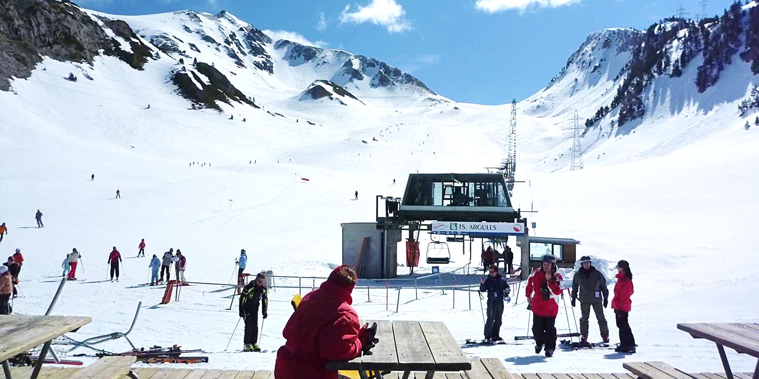 pistes estacio esqui baqueira beret esports hivern provincia lleida