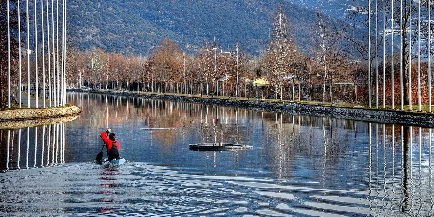  canoe kayak catalunya decouvrir parc olympique segre