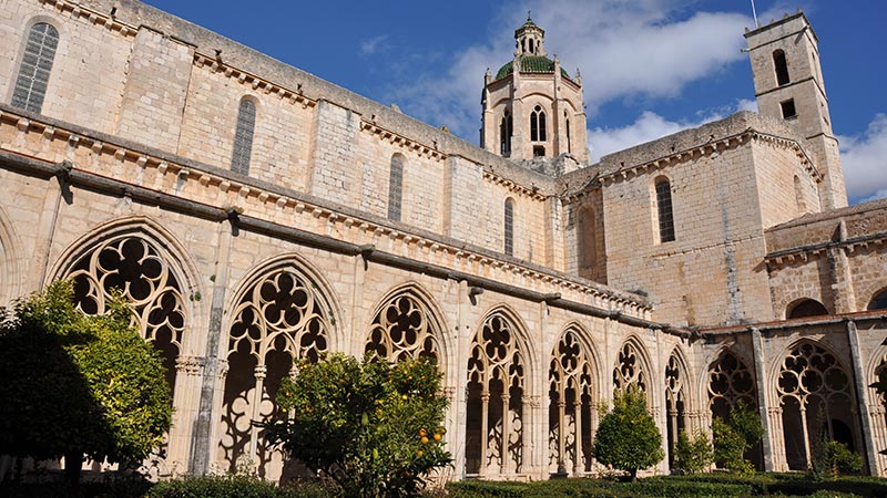  visit the Royal Monastery of Santes Creus, one of the best examples of Cistercian monasteries