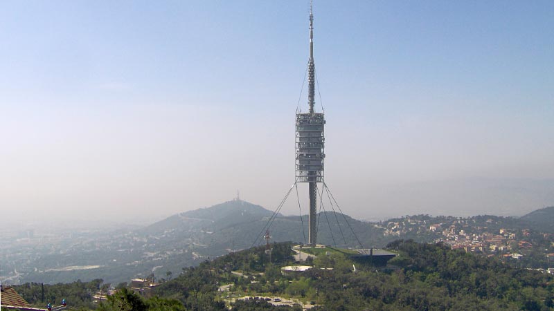  Tourist information about the Collserola communications tower, one of the best viewpoints in Barcelona 