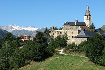  Rural houses in Catalonia. Rural accommodation in the region of the Aran Valley.