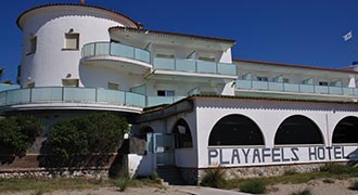 Hotel Playafels Casteldefels. Hoteles en la playa de Castelldefels.