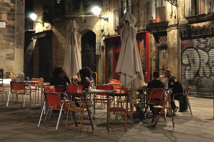  oferta nocturna, zones de copes Barcelona Catalunya