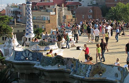  qui sont endroits grand intérêt touristique Barcelone Informations Guell 