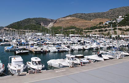  The best Catalan marinas. Information about the Ginesta Port in Castelldefels.